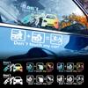 Glass Body Sticker Don't Touch My Car Cartoon Self-adhesive Stickers Personalized Reflective Prompt Slogans Colorful Car Sticker