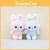 Cartoon Bunny Cute Plush Doll Soft Material Charming Keychain Accessory Gift