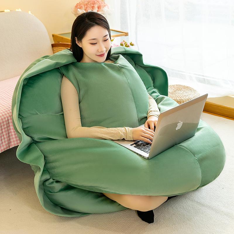 Rotten Turtle Shell Plush Toy Office Cushion Can Wear Doll Sleeping Bag Funny Turtle Activity Clothes