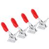 4 шт., быстроразъемные компрессионные зажимы из оцинкованного железа, деревообрабатывающие инструменты