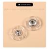 10Pcs Round Fastener Transparent Snap Fastener New Snap Button
