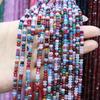 Natural Stone Bead Spinel Faceted Beads 2 X 4 Mm for Jewelry Making DIY Necklace Anklet Bracelet Accessory