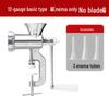 Manual Meat Grinder & Sausage Maker - Hand Crank Minced Meat Chopping Tool.
