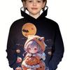 Kids Clothes Girl Hoodies Long Sleeve Cartoon Comic Girl Print Autumn Children Clothes Girl Kawaii Girl Tops Children's Clothing