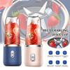 400ml Portable Electric Juicer 6 Blades Fruit Juice Cup USB Rechargeable Automatic Small Juicer Smoothie Blender Machine Food Processor