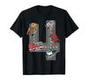4 Years Old 4th Birthday Fire Engine Ambulance Police Car T-Shirt