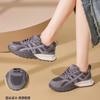 Fashion Mesh Women's Autumn New Soft-faced Soft-soled Lace-up Retro Sports and Leisure Shoes