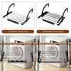 Foldable Hanging Clothes Drying Rack Extendable Balcony Stainless Steel Radiator Clothes Dryer Rack for Hanging Clothes Shoe