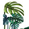 2Pcs Sticker Decal Nature Easy To Paste Smooth Tropical Plant Background Sticker for Living Room