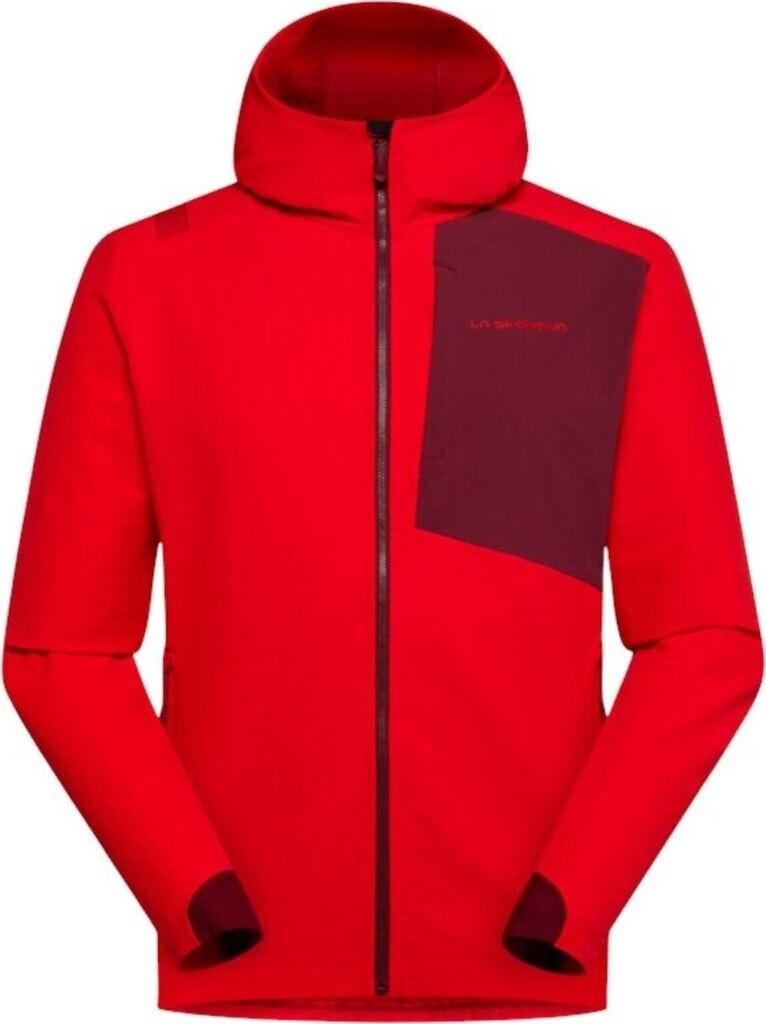 Jacket La Sportiva Descender Storm Jacket Mountain Rot Rotholz