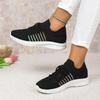 Women Tennis Shoes Breathable Mesh Height-increasing Slip-on Female Sock Footwear Outdoor Women Sneakers Thick Bottom Platforms