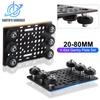 3D Printer Parts 20-80mm V-Slot Gantry Plate Set With 6 Wheels for Black Aluminium V-Slot Solid V POM Kit for CNC Machine Parts