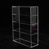 Transparent Four-layer Acrylic Display Box Show Case Sliding Door For Mini Perfume Bottle Storage
