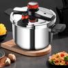 Pressure Cooker.4L-12L Kitchen Pressure Cooker Suitable for Induction and Stove-top.304 Stainless Steel Cookware with Easy Opening Closing Lid