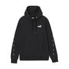Puma Womens Basic Series Hooded Breathable Comfortable Sports Hoodie Women Hoodies Black 621565-01