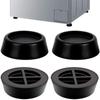 White Washing Machine Foot Pads for Anti-vibration Washer and Dryer Anti Slip Mat Rubber Isolation Feet