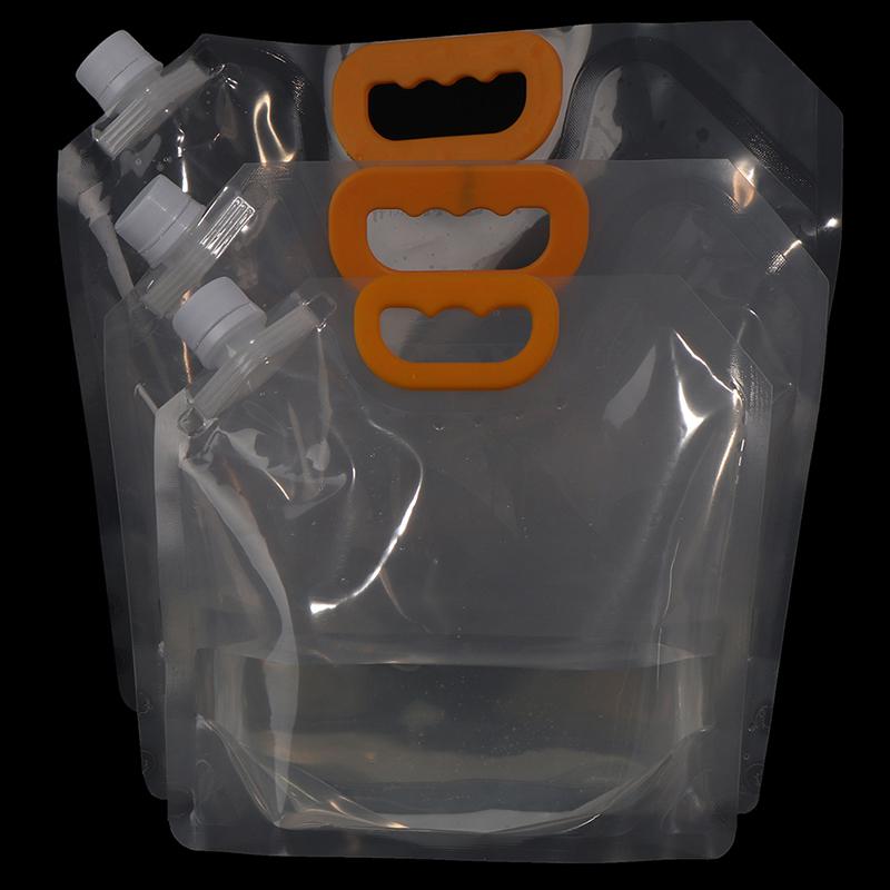 1.5/2.5/5L Stand-Up Safety Drink Packaging Bag Pouch Beer Juice Milk Liquid Bag