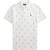 Polo SS25 Small Pony Logo Embroidered Nautical Print Short Sleeve Polo Shirt Men Tops MNPOKNI1N821190-100