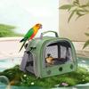 With Tray Parrot Carrier Bag Comfortable Pet Handbag Portable Parrot Travel Bag  Pet Supplies
