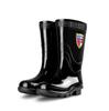 Manufacturers Wholesale Black Monochrome Mining Water Shoes Labor Pump PVC Rain Boots Site Labor Protection Men Rubber Rain Boot