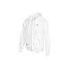 Nike Logo Back Knit Hoodie Zip-Up Sweatshirt Men Tops White DO9155-100