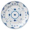 Imported Royal Copenhagen Blue Fluted Full Lace Plate Dish 27cm Wedding Gift Present 1017240 [Regular Product]