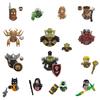 Medieval Magical Action Movie Knight Orcs Warrior Elves Figures Building Blocks Army Armored Soldiers Shield Weapons Bricks Toys