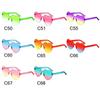 Adults Colorful Candy Color Party Sun Glasses Shades Heart Glasses Heart-shaped Sunglasses