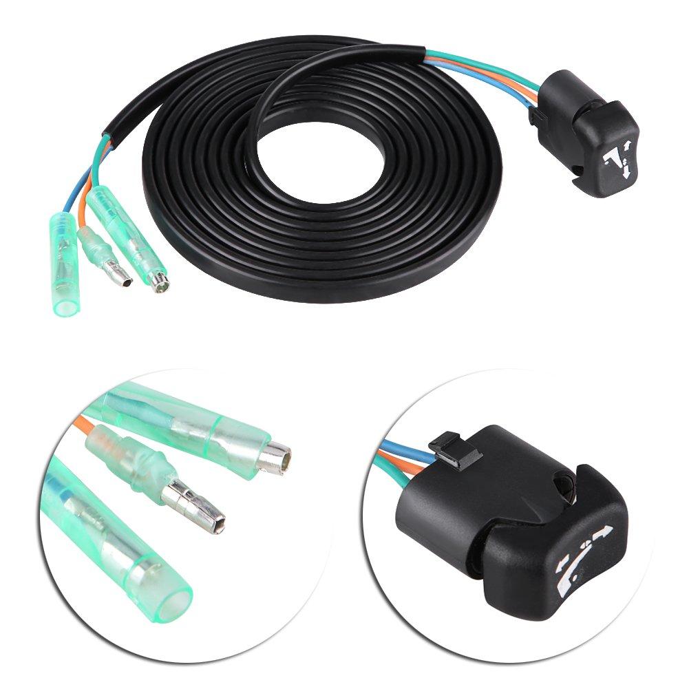 Trim Switch, 704-82563-41-00 Trim & Tilt Switch Remote Control Remote Assembly Fit for 704 Single Engine Control Handle