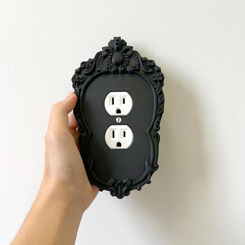 1Pc Easy To Install Farmhouse Decoration Ceiling Fan Switch Device Gothic Wall Covering Victorian Style Home Lighting