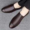 Men's Luxury Genuine Leather Shoes Fashion Trends Business Shoes Male Comfortable with Soft Soles Shoe All-match Loafers Shoes