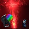 Sound Activated Rotating Disco Ball DJ Show Remote Control Flame Music RGB LED Stage for Christmas Xmas Wedding Party Lights