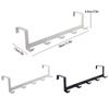 For Key Hooks Over the Door Hooks Home Organizer Racks Door Mount Coat Hanger for Bathroom Kitchen Bedroom Space Saving