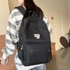 College Style Student Schoolbag Solid Color Women's Backpack Large Capacity Backpack