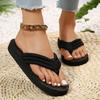 Order A Size Up Flip Flop Women Platform Flip Flop 2024 Summer Bathroom Slippers Outdoor Beach Shoes Light Sandals Slides Women Shoes for Women