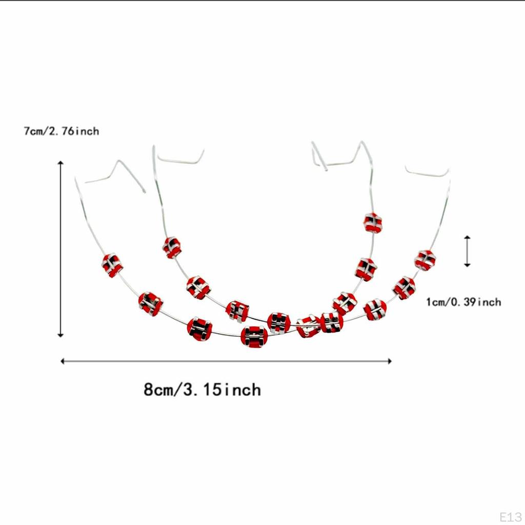 Temporary Tooth Decoration with Case for Classroom Instruction Fashion Brace