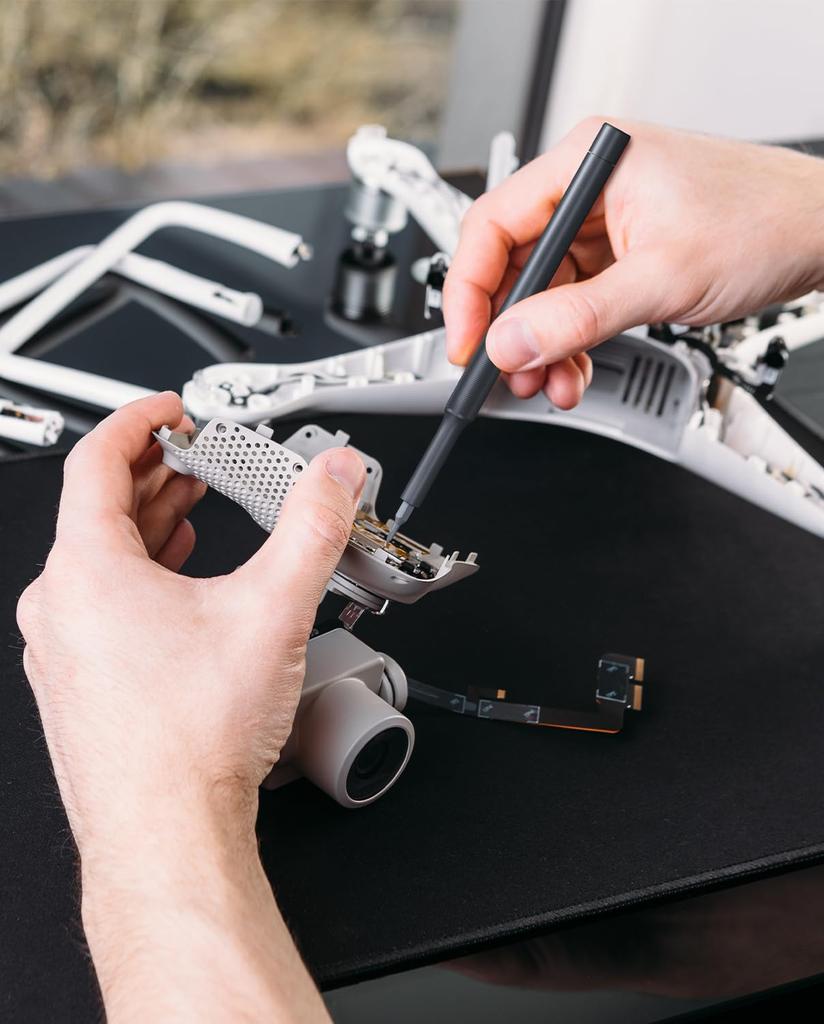 Fanttik X5 Max Precision Screwdriver Special Screwdrivers with Magnetic for Small Disassembly Repair Tools Set, 50-in-1, Pop-Up Case, Torx, Flathead,