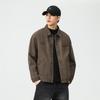 American Retro Pure Cotton Tooling Jacket Men'S Trendy Brand Loose Casual Jacket Men'S Top Trendy