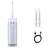 Wireless Dental Irrigator Water Flosser with 3 Modes 190ml Interdental Cleaner