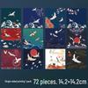 "Chenyang Handmade Origami Paper: Ancient Style Crane-Themed Colored Sheets"