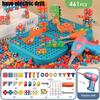 Children Toys Tool Set Electric Drill Screw Nut 3D Puzzle Toys Pretend Play Repair Tool Box Drilling Assembly Educational Toys