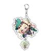 Game Sethos Mualani Kachina Kinich Emilie Cosplay Keychain Bag Pendant Acrylic Keyring Accessories Prop
