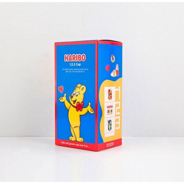 Haribo Gold Beren 123 Cup 3-piece Set, Ivory, 1 Set, Popular Korean Parenting Items