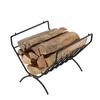 Camping Moon Firewood Rack Field Firewood Holder Black Black Gear T-285