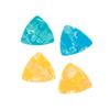 Ukulele 0.46mm Antislip Triangle Guitar Pick Celluloid Guitar Accessories Plectrum