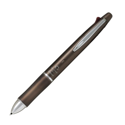 Pilot Doctor Grip 4+1 0.5mm PBKHDF1SEF-B Black (Ash Metal Brown)