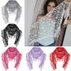 Women's 150x40cm Tassel Floral Lace Scarf Summer Clothing Accessories Fashion Scarves Shawl