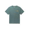 Timberland Letter Pattern Printed Round Neck Short Sleeve T-Shirt Unisex Tops Balsam-Green A5UXU-392