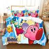 3D Printed Anime Kribys Bedding Set Boys Girls Twin Queen Size Duvet Cover Pillowcase Bed Kids Adult Fashion Home Textileextile