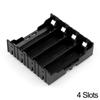 ABS 18650 Battery Storage Case 4X High Quality DIY Battery Box 4 Slot Batteries Container